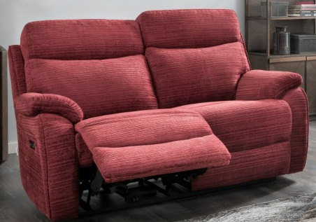 Fabric 2 Seater Power Recliners