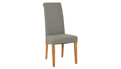 Fabric Chair Light Grey