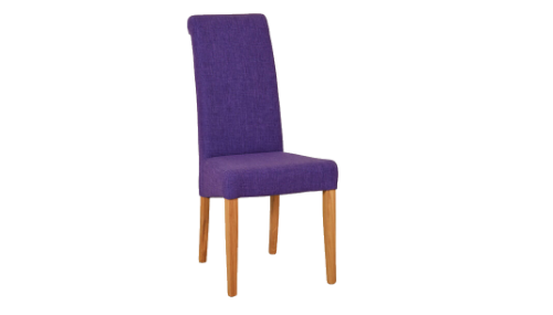 Fabric Chair Purple