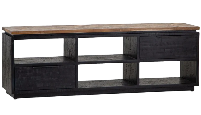 TV Unit With 2 Drawers
