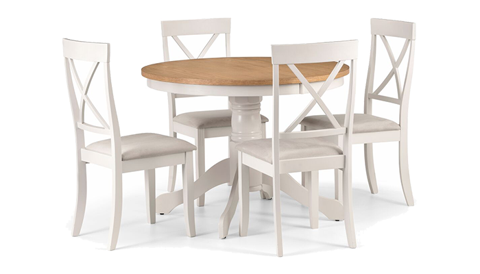 Round Table & 4 Chairs