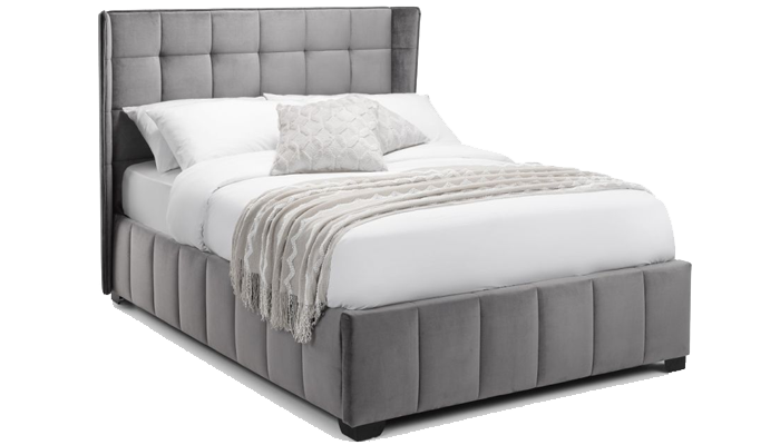 King Bed Frame - Grey