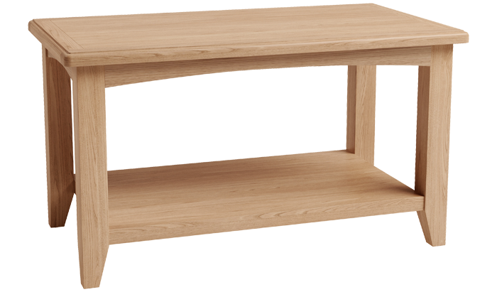 Small Coffee Table with Shelf