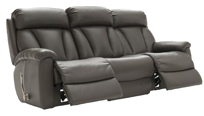 Leather 3 Seater Manual Recliner Sofas, Leather 3 Seater Recliner Sofa