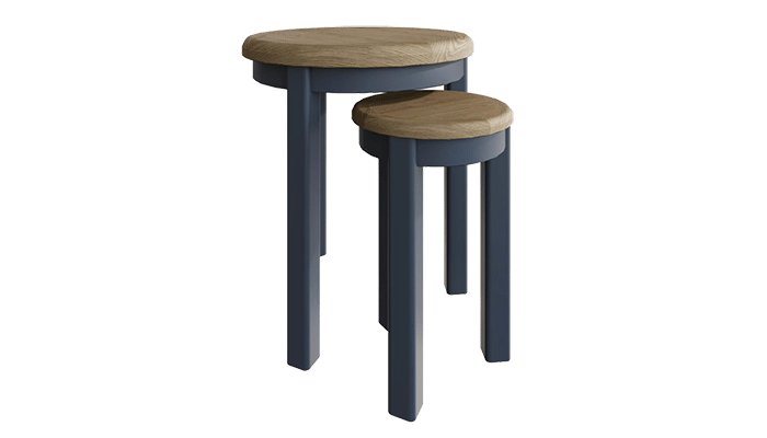 Round Nest of 2 Tables