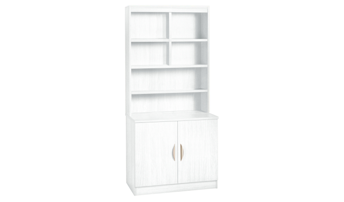 Desk Height Cupboard 850mm Wide With OSF Hutch