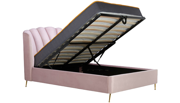 Double Ottoman Frame - Pink