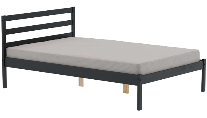 Black Bed Frame - Small Double