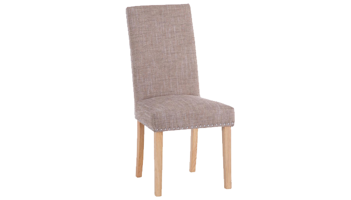 Dining Chair Studded - Tweed