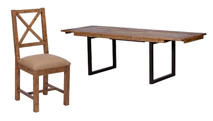 180-240cm Ext Table & 6 Chairs