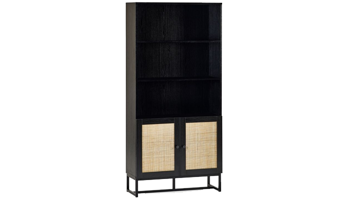 Tall Bookcase - Black