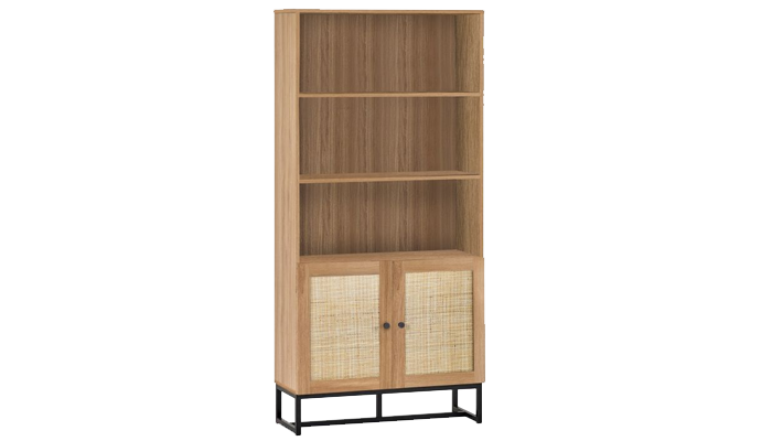 Tall Bookcase - Oak
