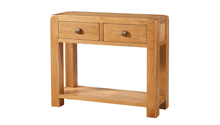 Large Console Table 2 Drawer & Shelf