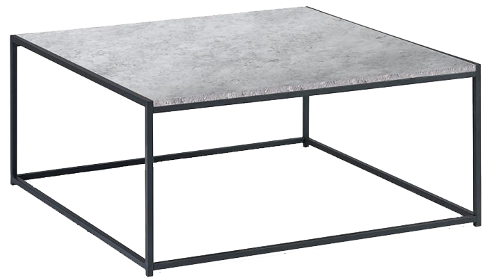 Square Coffee Table - Concrete