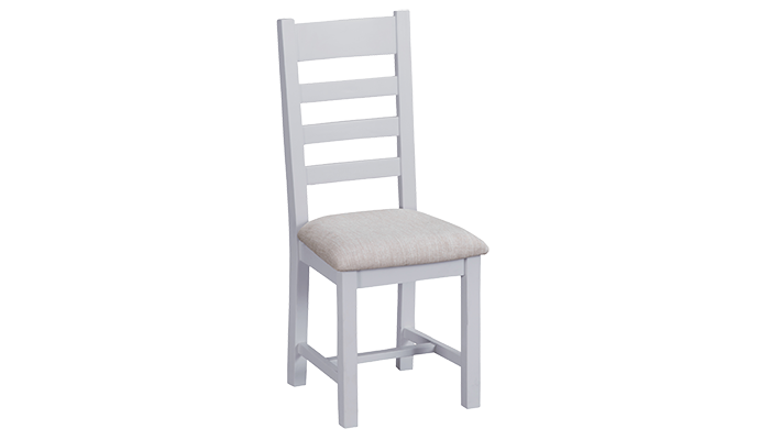 Ladder Back Chair Fabric Seat