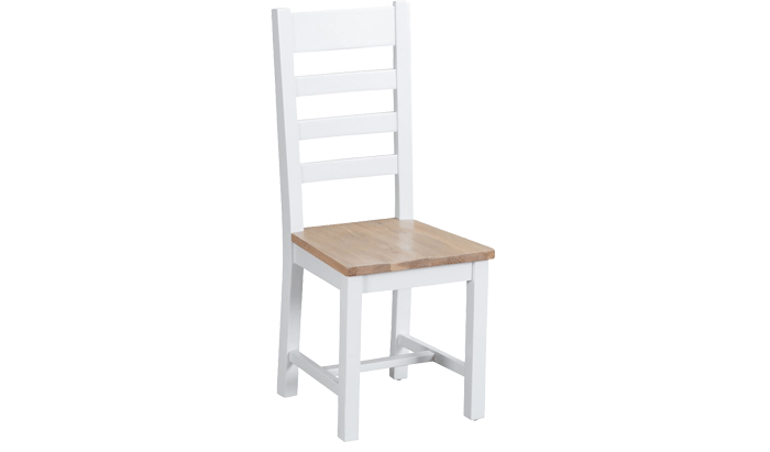 Ladder Back Chair Wood Seat